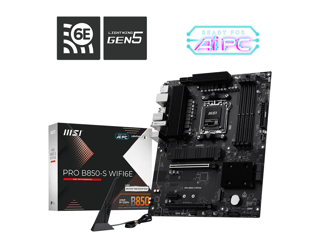 MSI PRO B850-S WIFI6E
